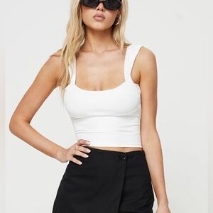 Princess Polly Imelda Top Ivory